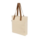 Bolsa promocional de algodón reciclado de 32 x 38 x 10 cm con argolla para llaves – BT-BOL-0054