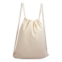 Bolsa-mochila promocional de algodón de 32 x 41 cm con cerrado de jareta – BT-BOL-0039