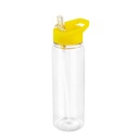 Cilindro promocional de plástico 650 ml con boquilla abatible y popote desmontable – BT-CIP-0047