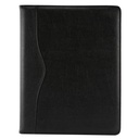 Portafolio promocional de curpiel 24 x 31.5 cm con block de notas y compartimento para documentos – BT-CAR-0015