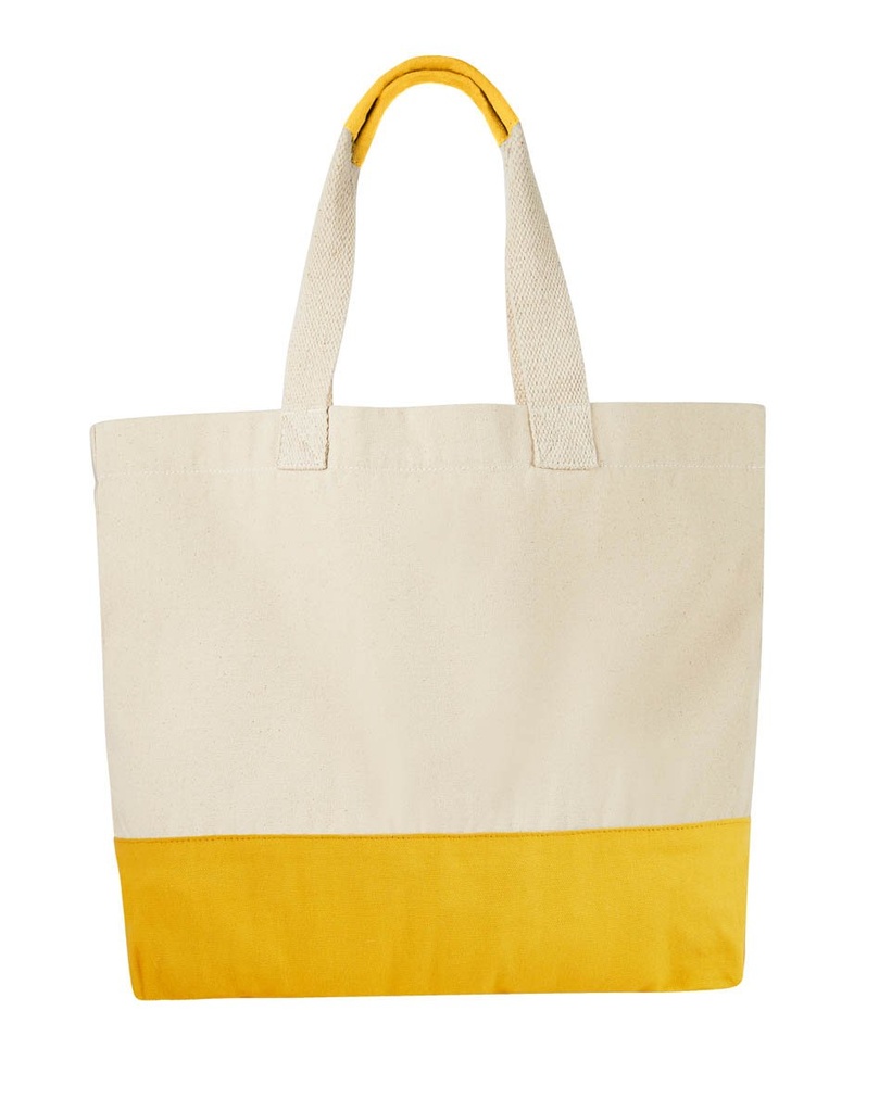 Bolsa promocional de algodón 48 x 36 x 10 cm con fuelle – BT-BOL-0064