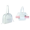 Bolsa deportiva promocional de poliéster con compartimento para tapete de yoga – BT-BOL-0075