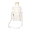Cilindro promocional de plástico de 2.2 L con funda de neopreno y correa ajustable – BT-CIP-0024