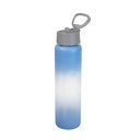 Cilindro promocional de vidrio de 950 ml con recubrimiento especial y popote retráctil – BT-CIV-0004
