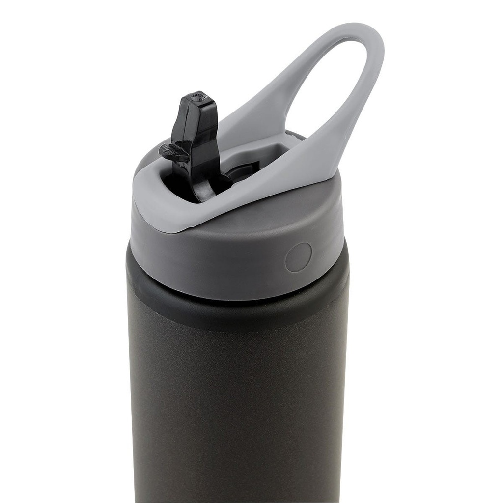 Cilindro promocional de aluminio 700 ml con asa y popote – BT-CIM-0004