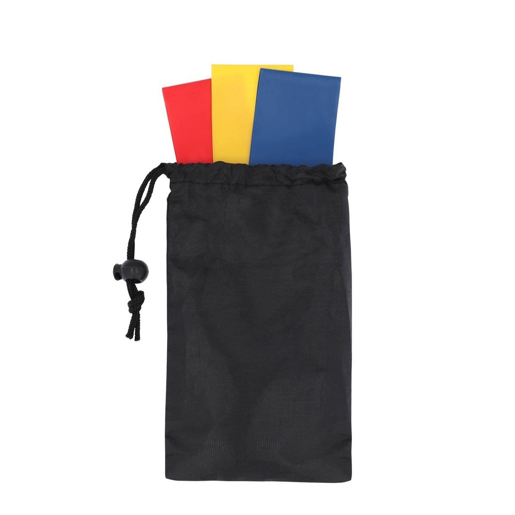 Set promocional de ligas elásticas de poliéster y TPE con tres niveles de tensión – BT-DEP-0023
