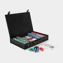 Maletín de juego promocional de curpiel con 200 fichas y 2 barajas – BT-ENT-0007