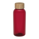 Cilindro promocional de plástico 600 ml con tapa de bambú – BT-CIP-0030