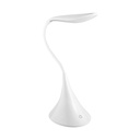 Luminaria de escritorio promocional de plástico con cuello flexible y luz LED – BT-HER-0033