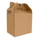 Hielera promocional de cartón kraft con recubrimiento impermeable – BT-HIL-0013
