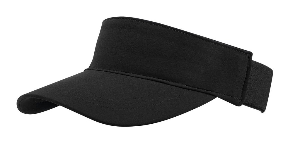 Gorra abierta promocional de poliéster con banda de resorte ajustable – BT-GOS-0008