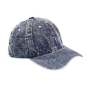 Gorra promocional de mezclilla de 6 gajos con broche metálico – BT-GOS-0010