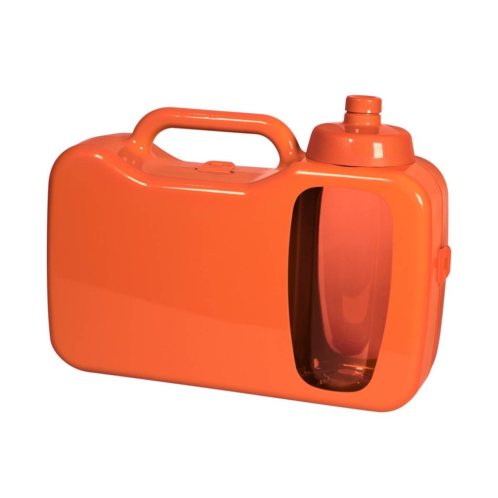 Lonchera promocional de plástico 23.5 x 17.5 x 7 cm con cilindro incluido – BT-HIL-0002