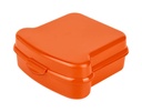 Lonchera promocional de plástico 15.5 x 14 x 6 cm con compartimento y tapa de cierre seguro – BT-HIL-0006