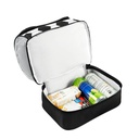 Lonchera promocional de poliéster para 9 latas con doble compartimento – BT-HIL-0101