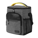 Hielera promocional de poliéster 12 litros con interior impermeable – BT-HIL-0053