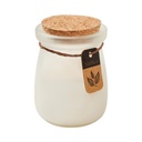 Candela promocional de vidrio 2.12 oz con tapa de corcho – BT-HOG-0023