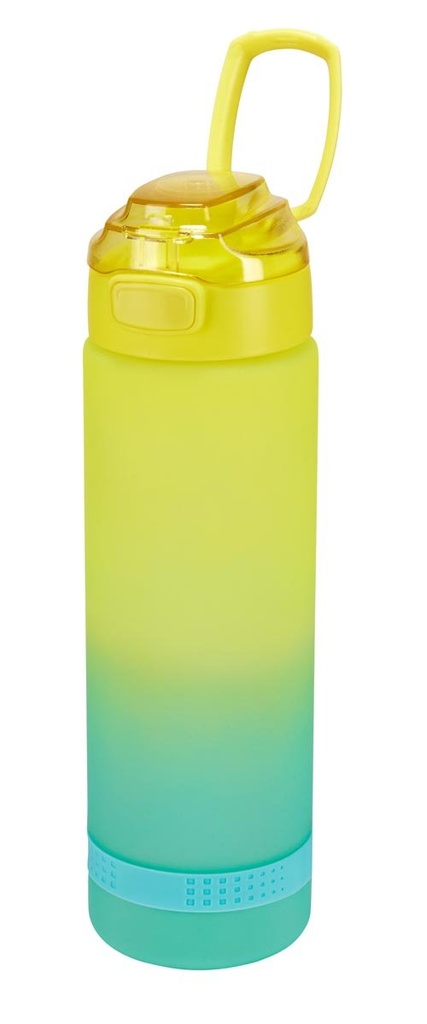 Cilindro promocional de plástico de 1,000 ml con boquilla y marcador de horas – BT-CIP-0032
