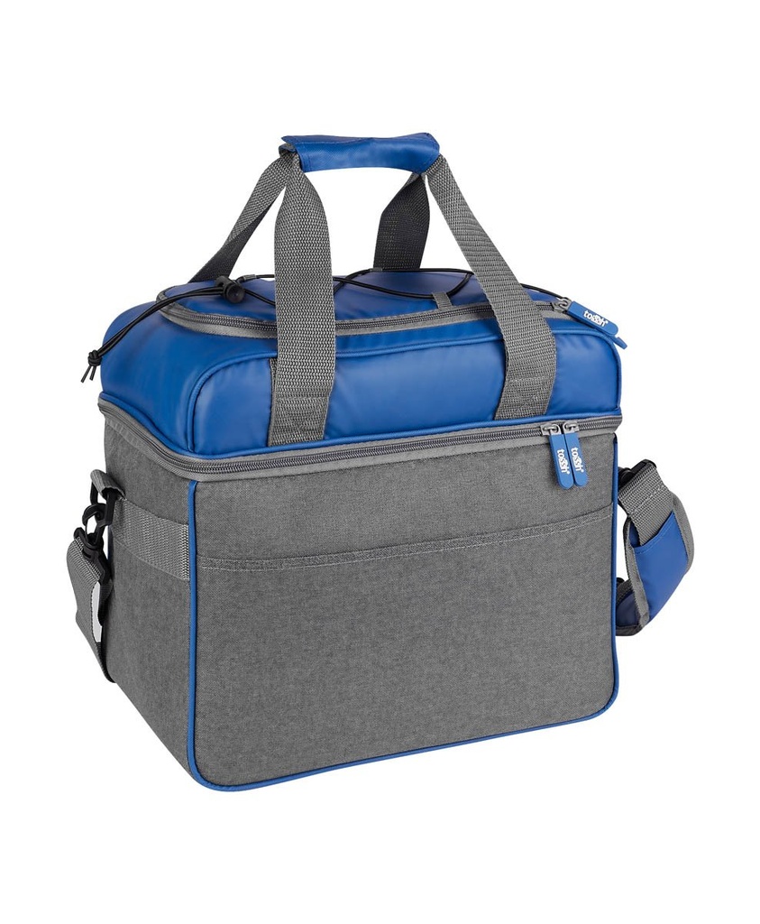 Hielera promocional de poliéster de 1.5 L superior y 9 L inferior con interior impermeable – BT-HIL-0052