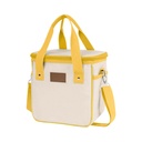 Hielera promocional de algodón 8 litros con interior impermeable y asas de color – BT-HIL-0076