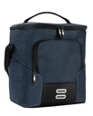Hielera promocional de poliéster 10 litros con interior impermeable y figuras reflejantes – BT-HIL-0055