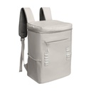 Lonchera-mochila promocional de curpiel 19 litros con mallas laterales y asas ajustables – BT-HIL-0081