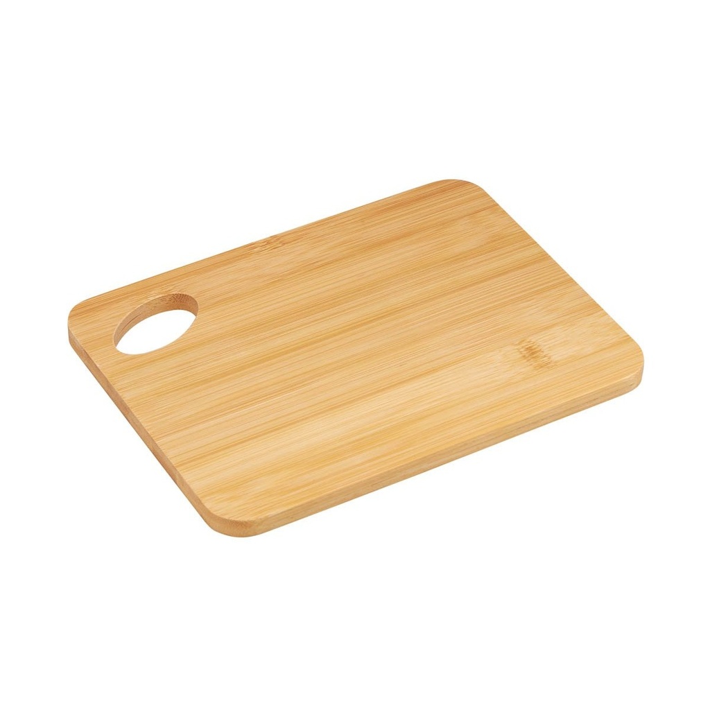 Base para picar promocional de bambú con orificio para colgar – BT-HOG-0064