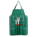 Set de BBQ promocional de poliéster y acero inoxidable con motivo de campo de fútbol – BT-HOG-0066