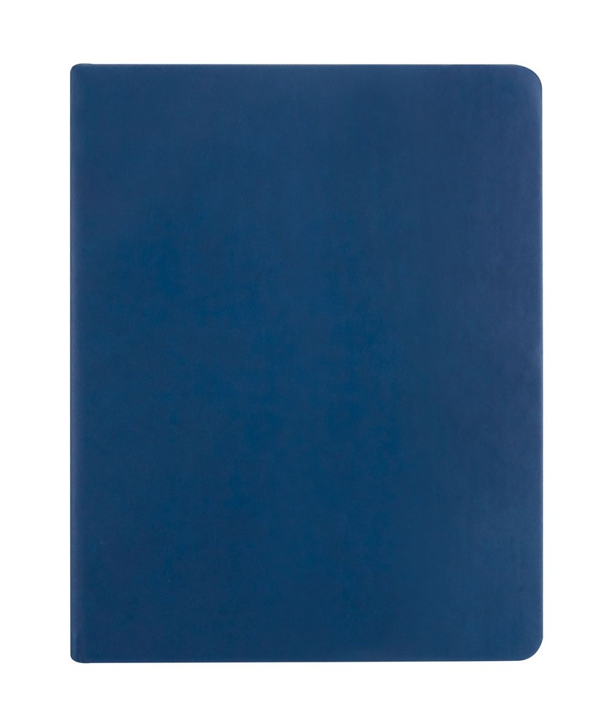 Libreta promocional de curpiel de 80 hojas con espiral metálico doble – BT-LIB-0006