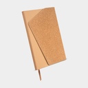Libreta promocional de corcho y cartón 15 x 21 cm con solapa imantada – BT-LIB-0062