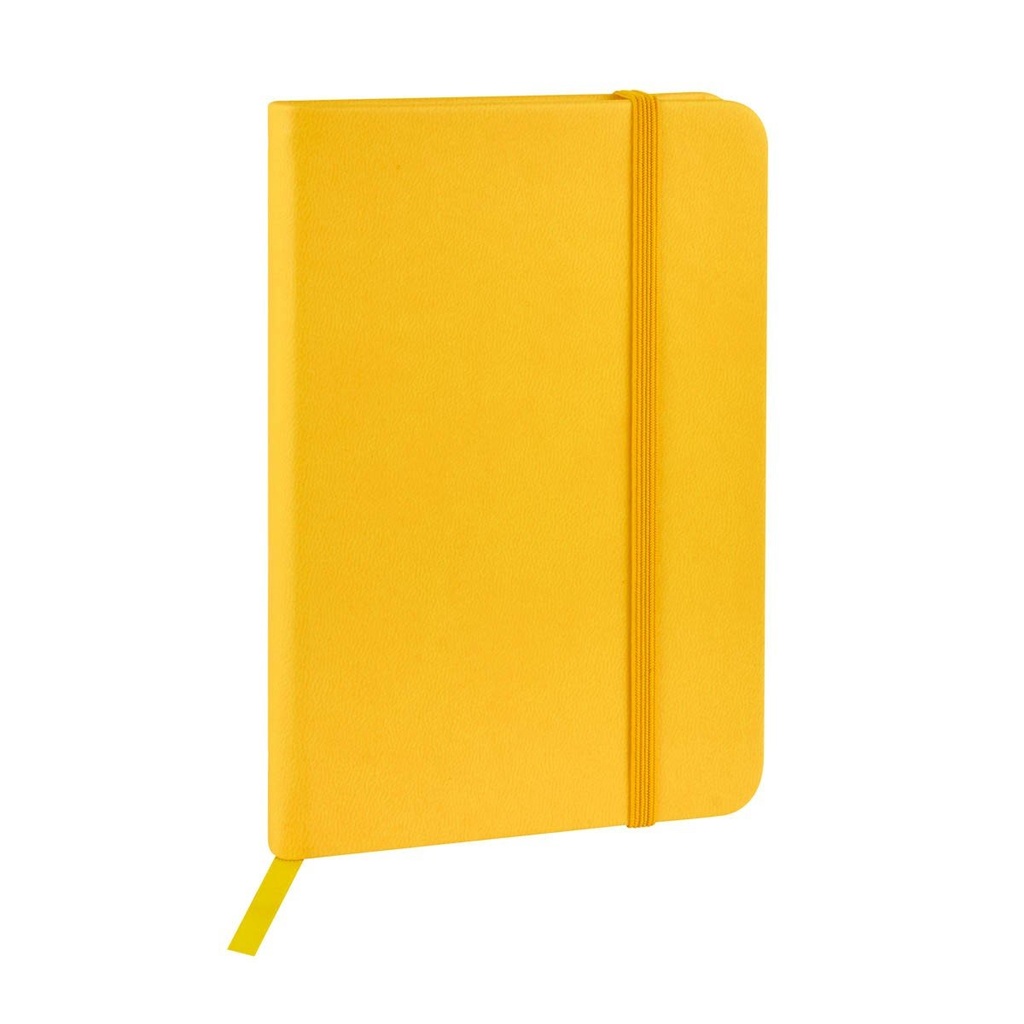 Libreta promocional de curpiel de 14.2 x 21 cm con láser y termograbado – BT-LIB-0017