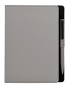 Libreta promocional de curpiel con 80 hojas y bolígrafo incluido – BT-LIB-0022