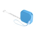 Llavero promocional de plástico con cinta métrica retráctil – BT-LLF-0028