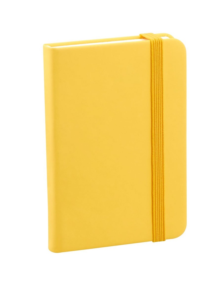 Libreta promocional de curpiel 8 x 11.4 cm con espacio para fecha y tamaño de bolsillo – BT-LIB-0069