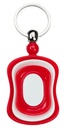 Llavero promocional de plástico de 3.9 x 9.7 cm con acabado en resina – BT-LLF-0012