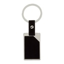 Llavero promocional de curpiel y metal de 2.7 x 9.6 cm con serigrafía – BT-LLM-0010
