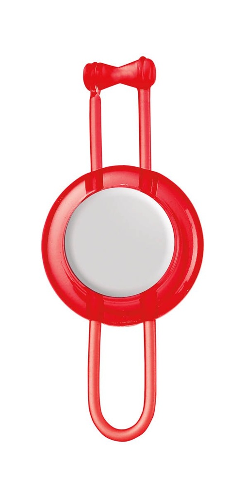 Llavero promocional de plástico de 4 x 8.8 cm con acabado en resina – BT-LLF-0013