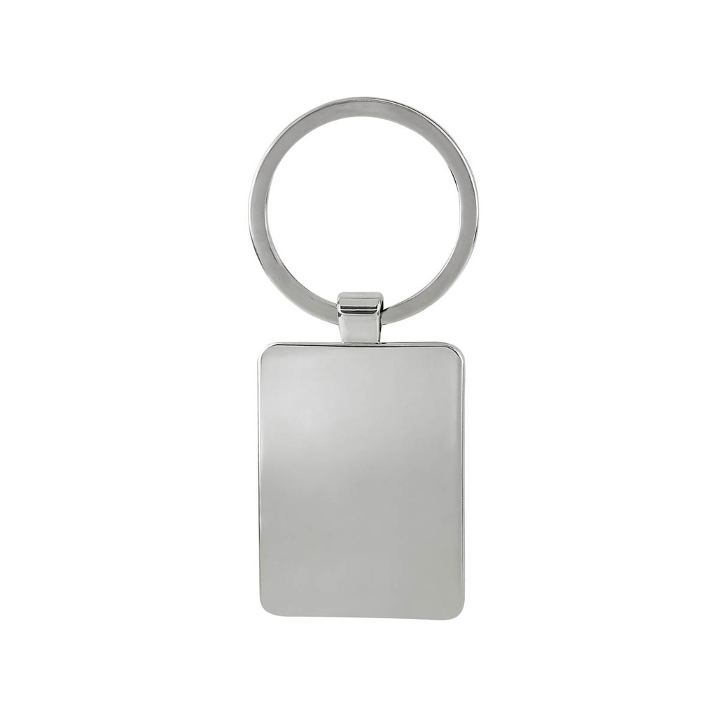 Llavero promocional de madera y metal de 3.2 x 8 cm – BT-LLM-0025