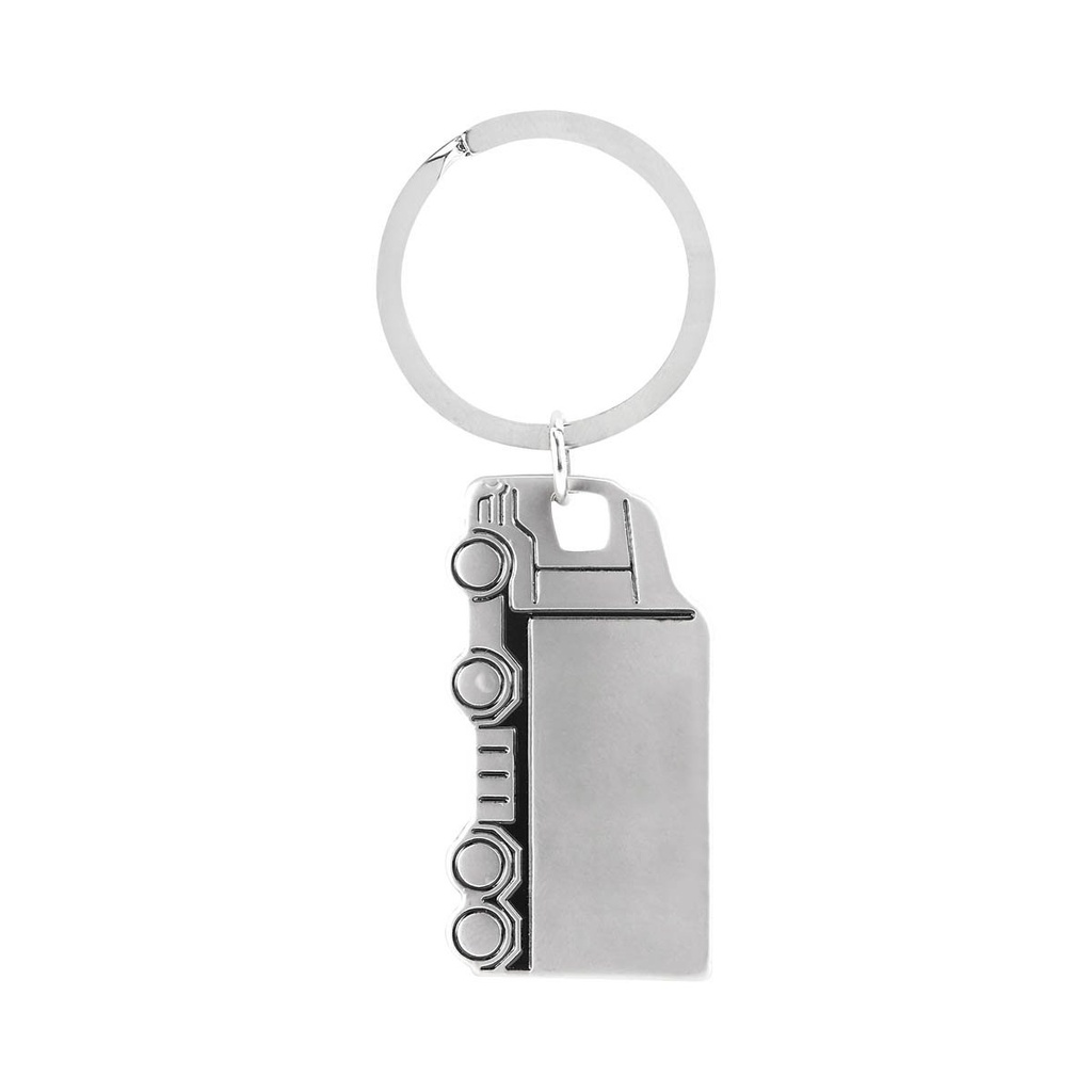 Llavero promocional de metal de 5 x 2.3 cm con forma de vehículo de carga – BT-LLM-0017