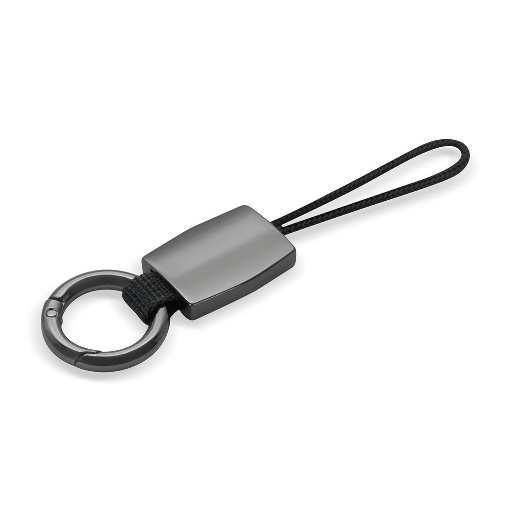 Llavero promocional metálico con correa para llaves de automóvil – BT-LLM-0042