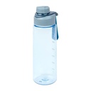 Cilindro promocional de plástico 800 ml con asa de silicón y sobretapa – BT-CIP-0042