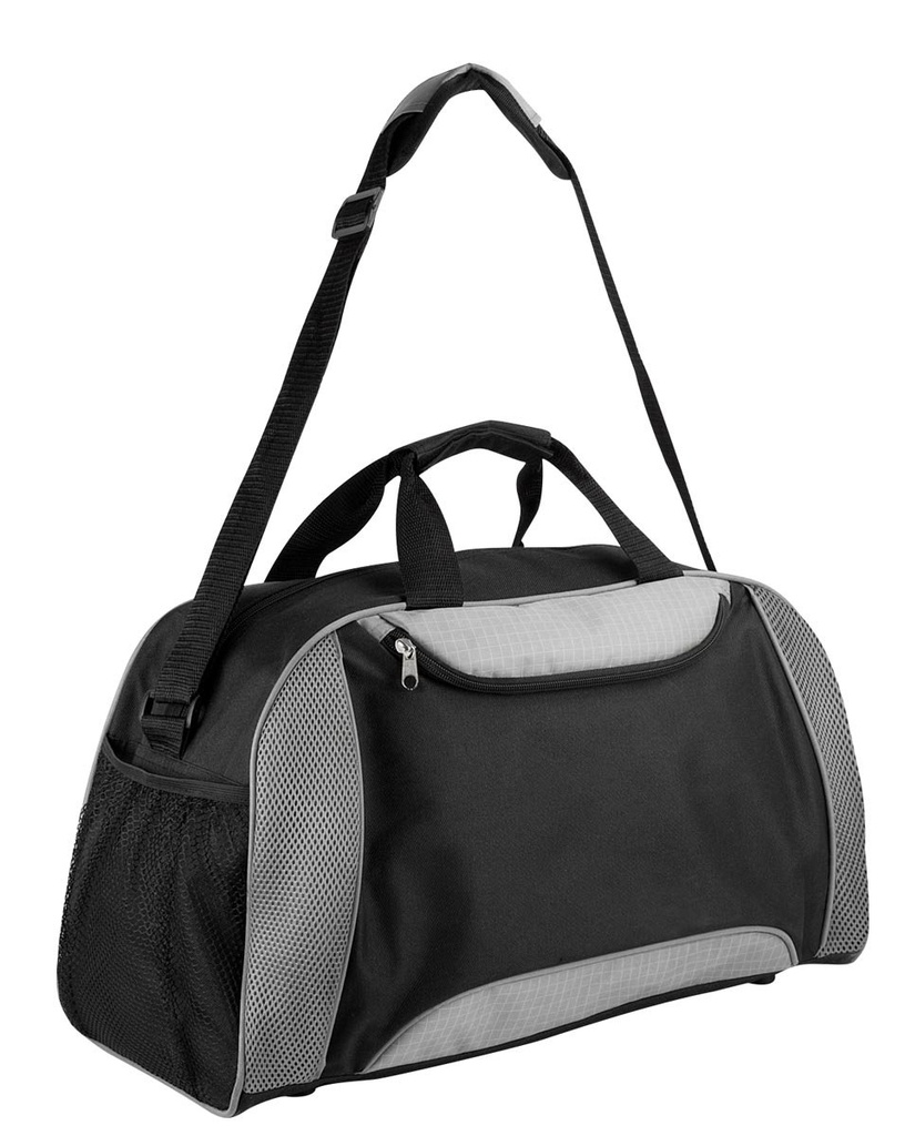 Maleta promocional de poliéster con zapatera posterior y correa para hombro ajustable – BT-MAL-0009