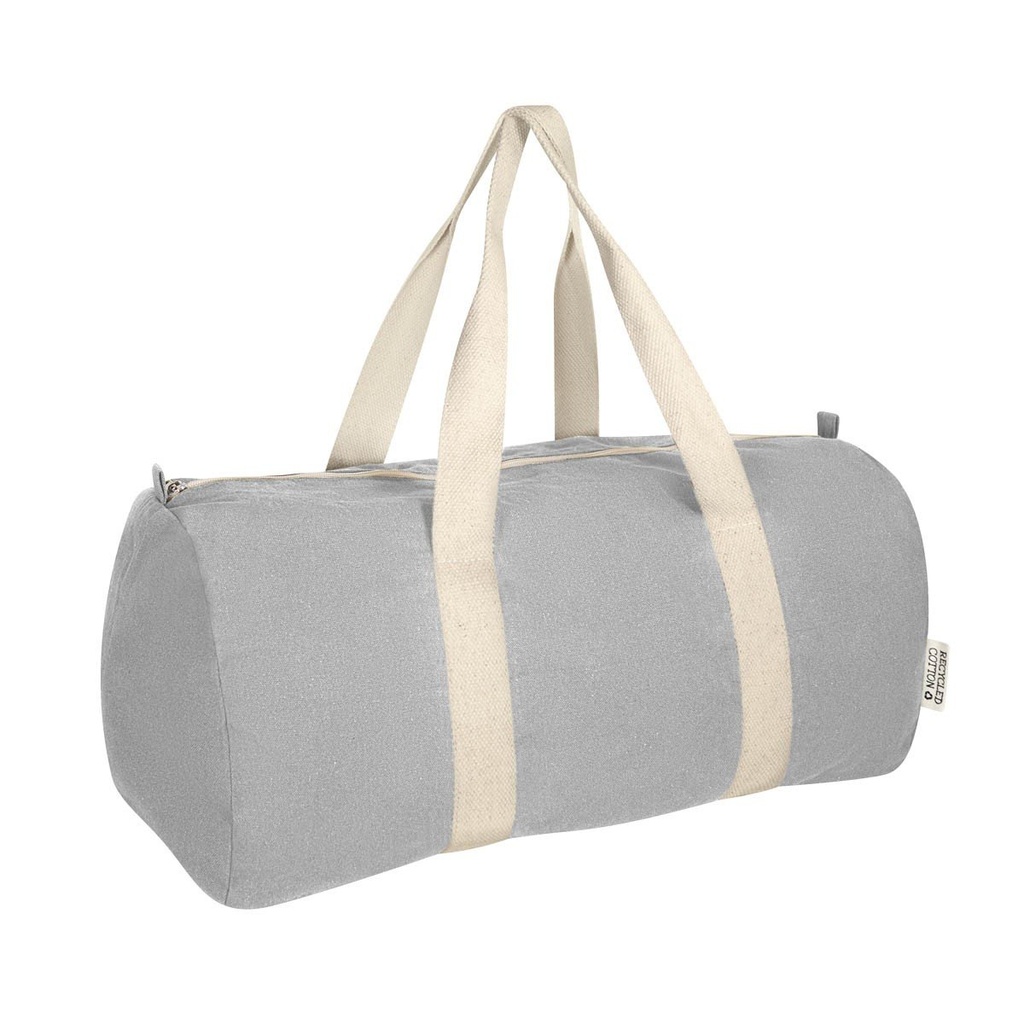Maleta promocional de algodón reciclado con dos asas para hombro – BT-MAL-0013