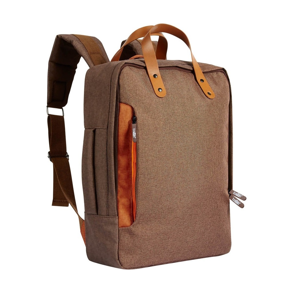 Mochila portafolio promocional de poliéster con espacio para laptop de 14 pulgadas – BT-MOC-0010