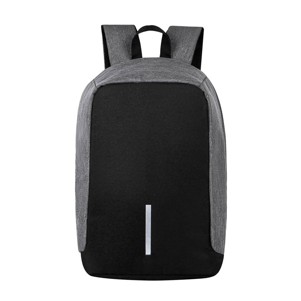 Mochila promocional de poliéster con compartimento para laptop y cierre antirrobo – BT-MOC-0017