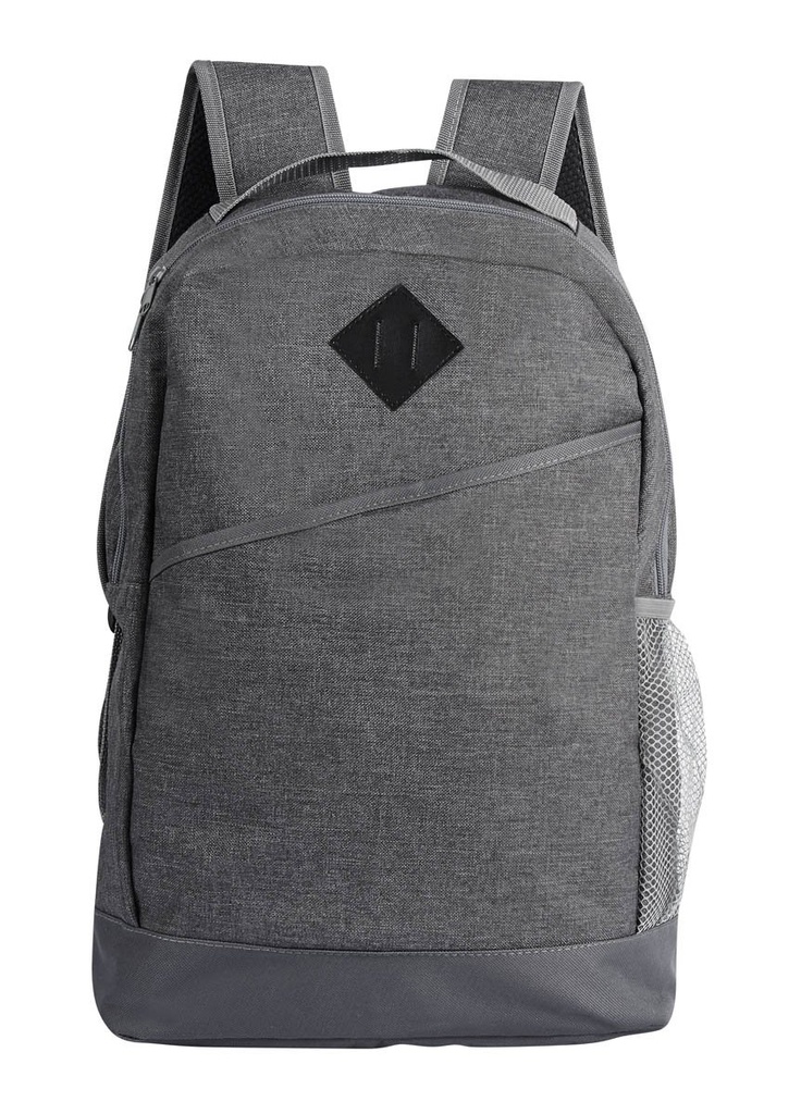Mochila promocional de poliéster con compartimento para laptop de 16 pulgadas y bolsillo frontal – BT-MOC-0007