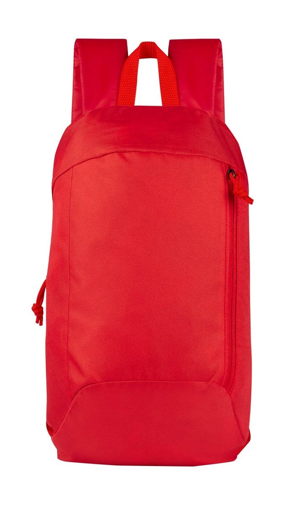 Mochila promocional de poliéster con capacidad para laptop de 11 pulgadas y bolsillo frontal – BT-MOC-0008