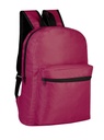 Mochila promocional de poliéster 28 x 42 x 16 cm con compartimento para laptop de 15 pulgadas – BT-MOC-0025