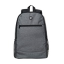 Mochila promocional de poliéster con salida para audífonos y compartimento para laptop de 15 pulgadas – BT-MOC-0036
