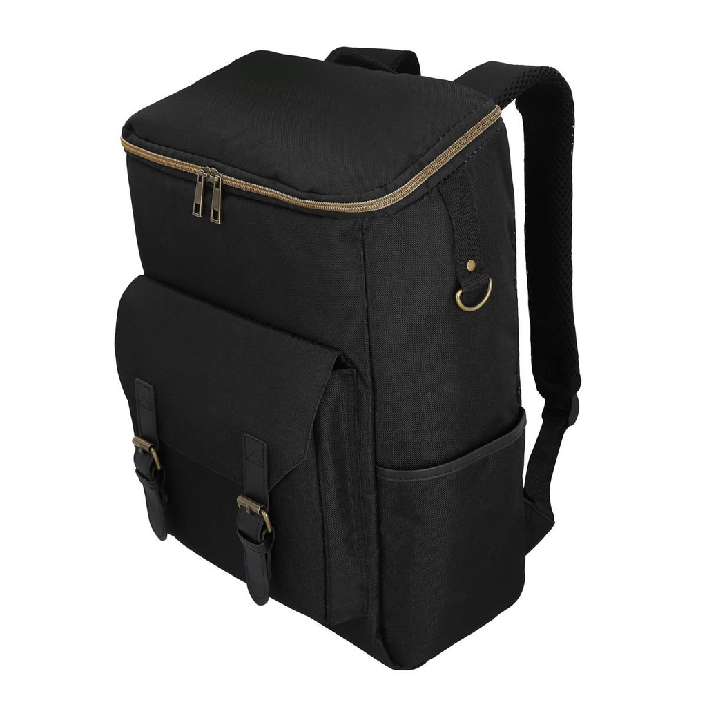 Mochila hielera promocional de poliéster 20 litros con compartimento impermeable – BT-MOC-0091